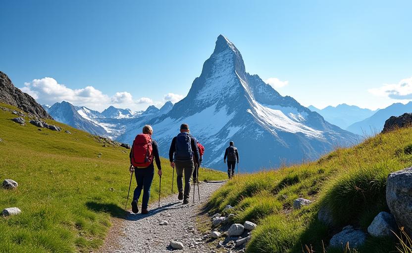 Geführte Wanderung am Matterhorn